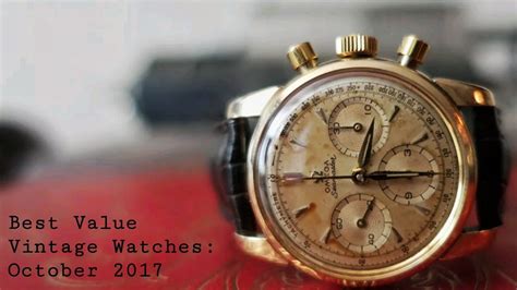 The Best Value Vintage Watches 